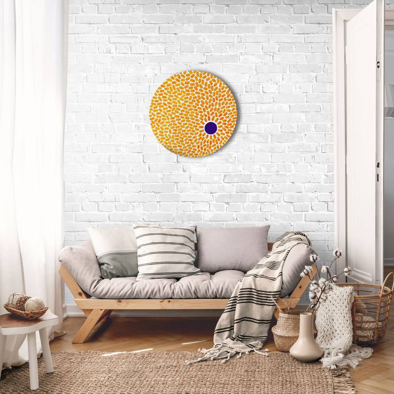 Original Abstract Painting by Kerime Elibuyuk