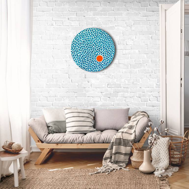 Original Abstract Painting by Kerime Elibuyuk