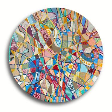 Original Abstract Painting by Kerime Elibuyuk
