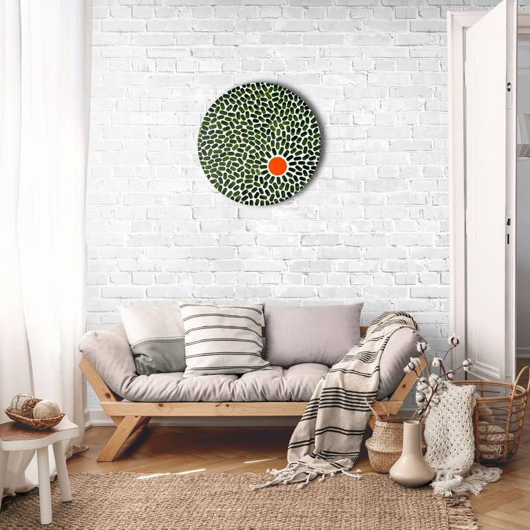 Original Abstract Painting by Kerime Elibuyuk