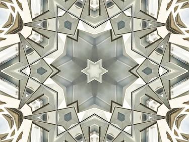 White fractal genetrative Kaleidoscope study thumb