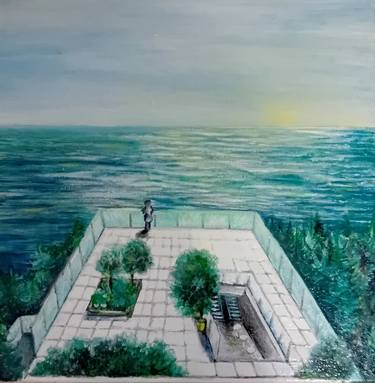 Original Photorealism Seascape Paintings by Diana Editoiu