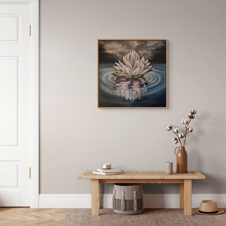 Original Realism Floral Painting by Diana Editoiu