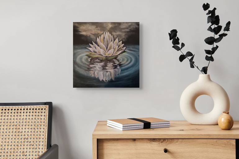 Original Realism Floral Painting by Diana Editoiu