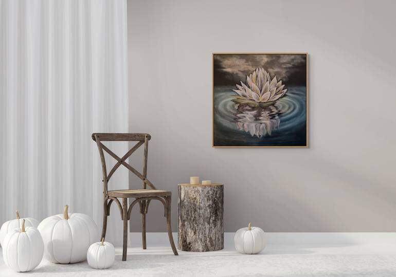 Original Realism Floral Painting by Diana Editoiu