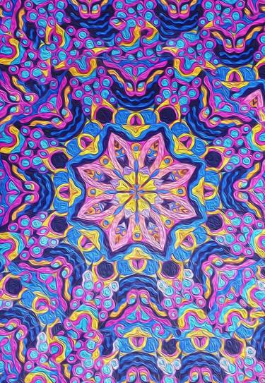 Abstract mandala blend - Limited Edition of 10 thumb