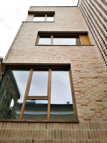 Contemporary architecture brick facade - Limited Edition of 10 thumb