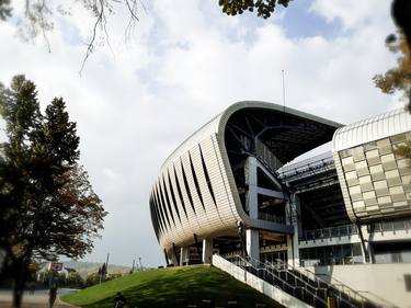 Romanian stadium architecture - Limited Edition of 10 thumb