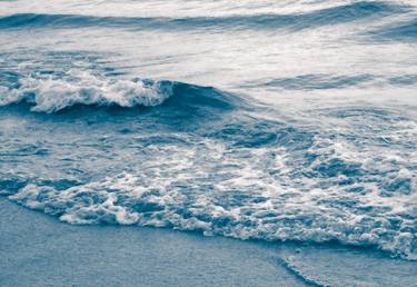 Vintage blue waves of the black sea thumb