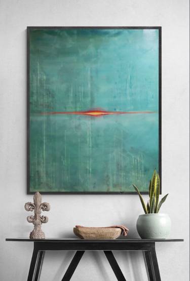 Birth by Lida Pshenichka Large-format printing on natural canvas  Home decor, Art decor by Lida Pshenichka Wall art decor by Lida Pshenichka thumb