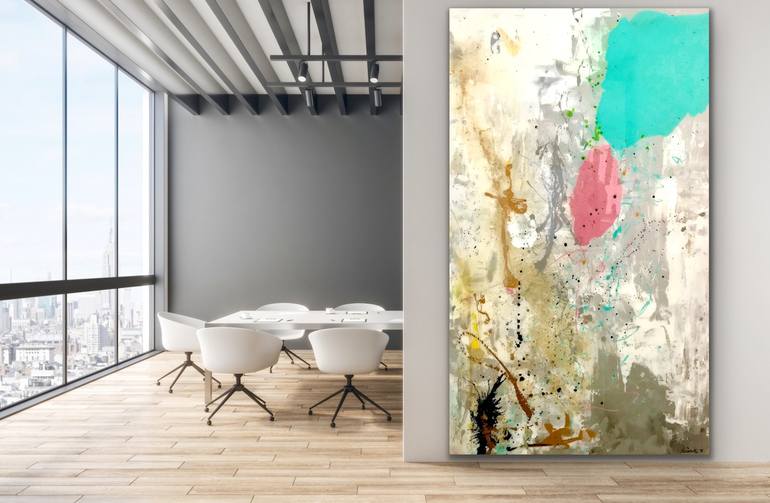 Original Abstract Painting by luciana caporaso