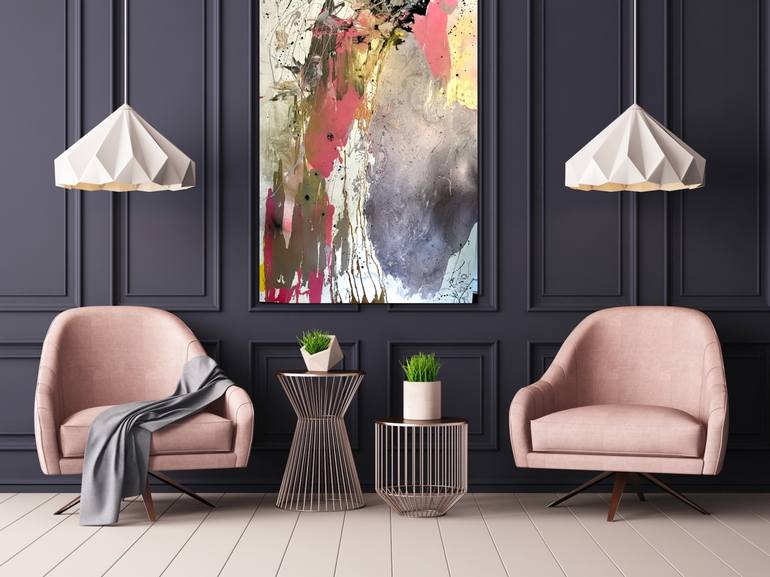 Original Abstract Painting by luciana caporaso