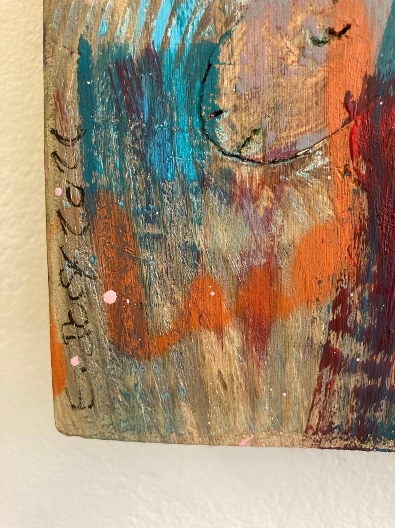 Original Abstract Expressionism Abstract Painting by Eric Doisy