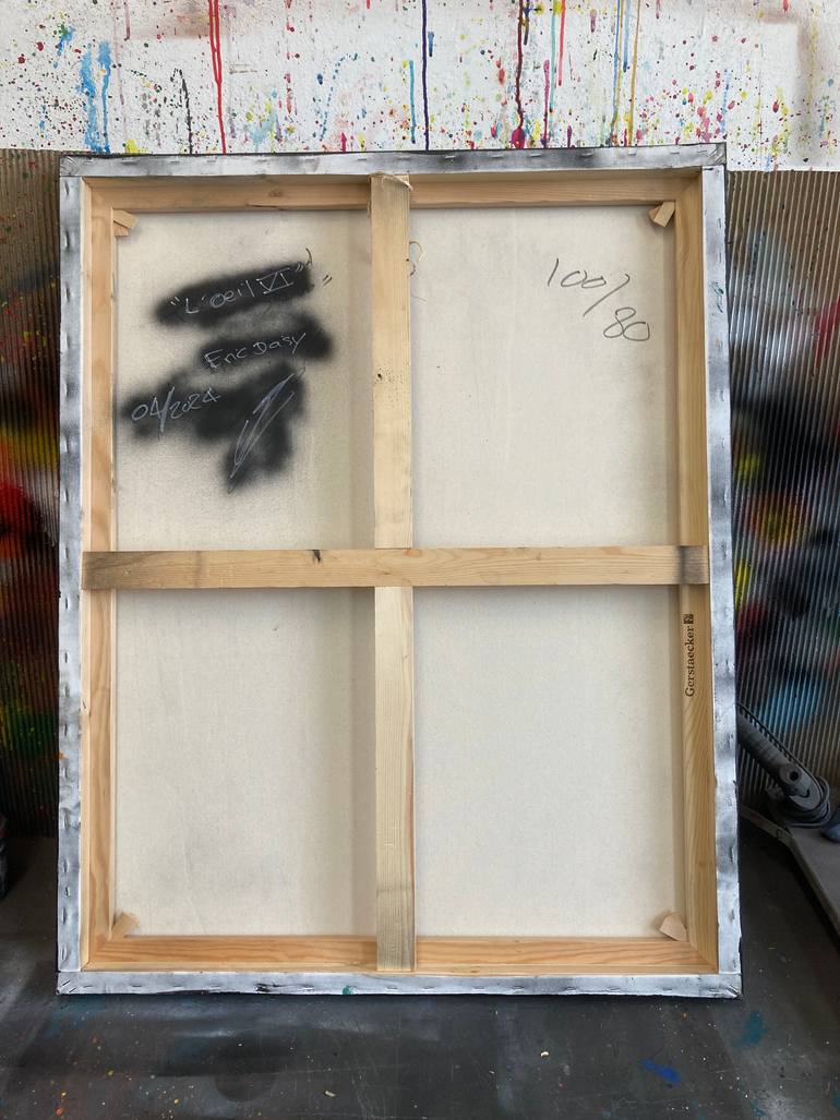 Original Abstract Expressionism Abstract Painting by Eric Doisy