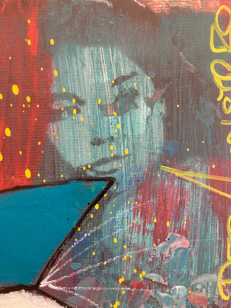 Original Abstract Expressionism Abstract Painting by Eric Doisy