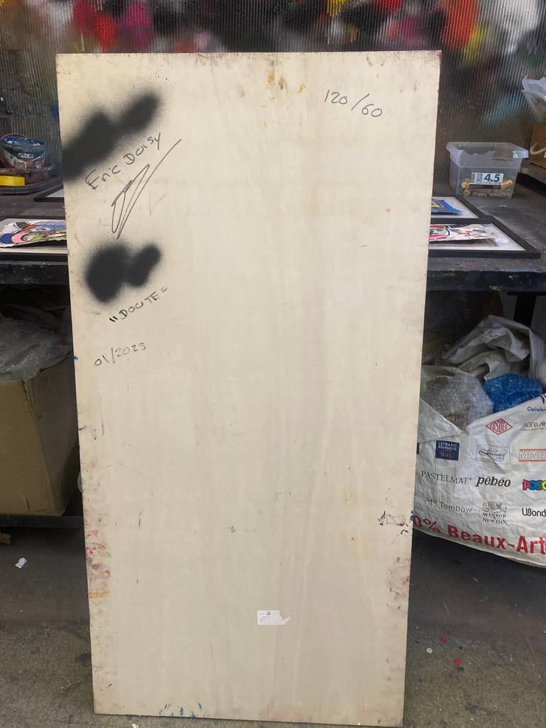 Original Abstract Expressionism Abstract Painting by Eric Doisy