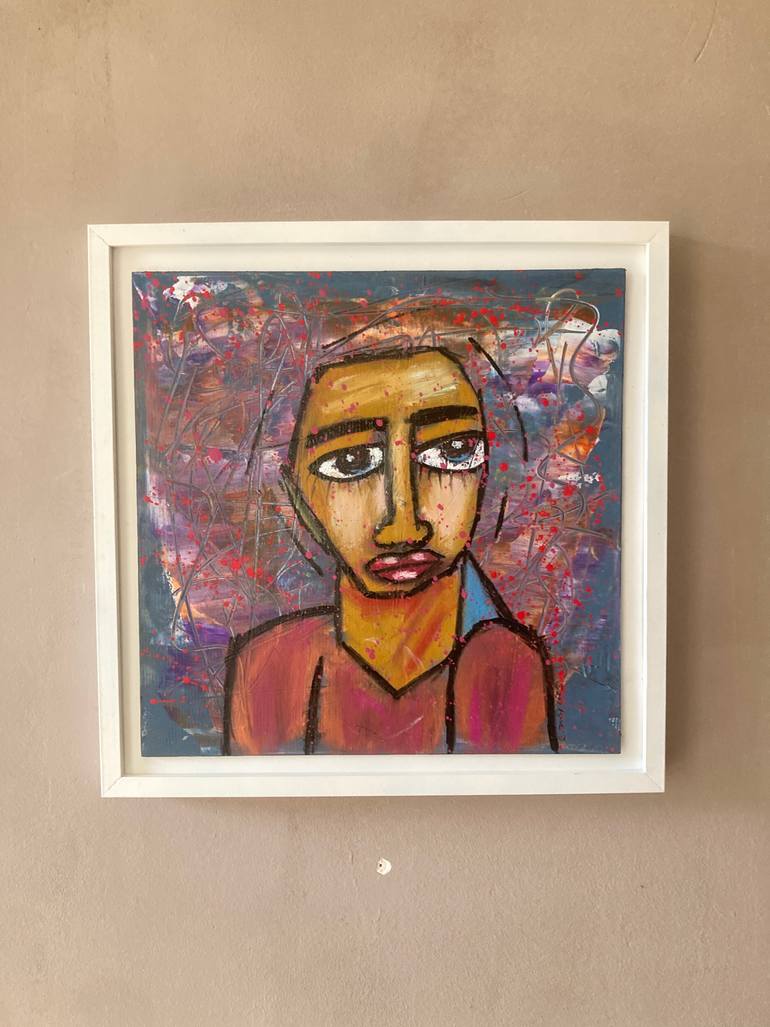 Original Abstract Expressionism Abstract Painting by Eric Doisy