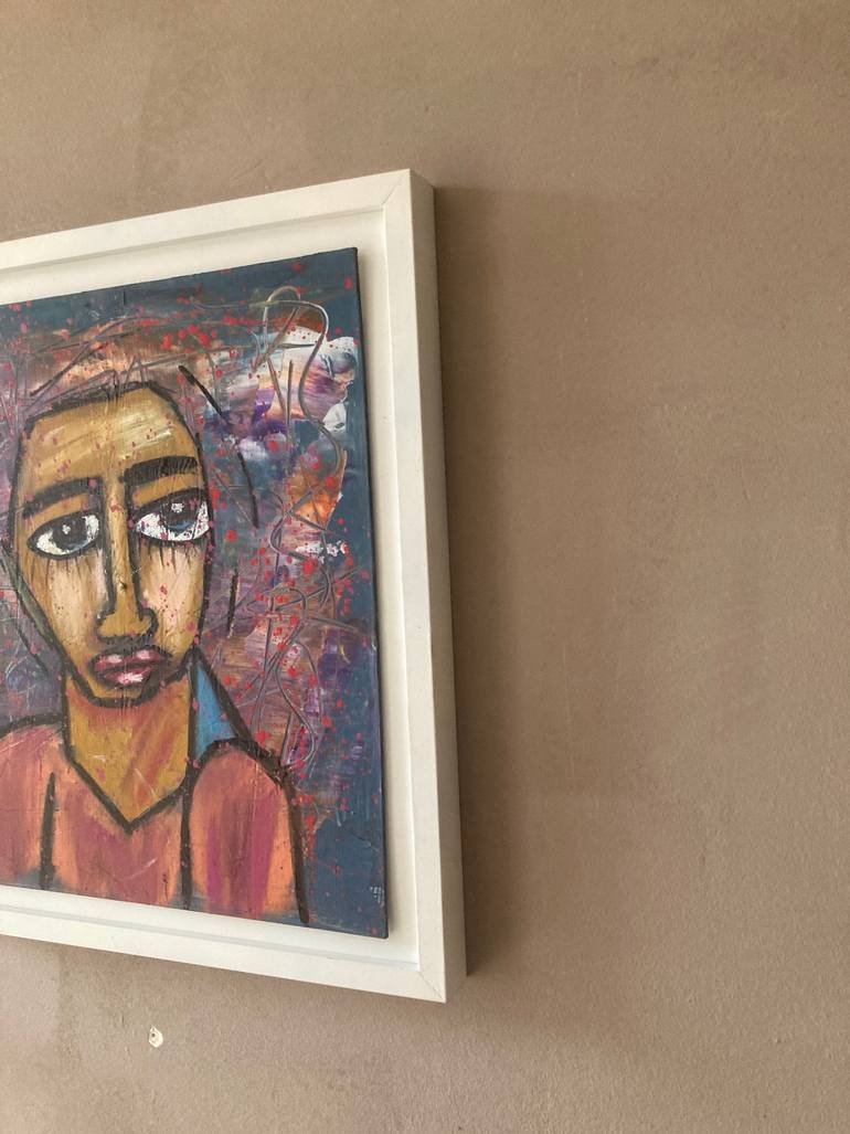 Original Abstract Expressionism Abstract Painting by Eric Doisy