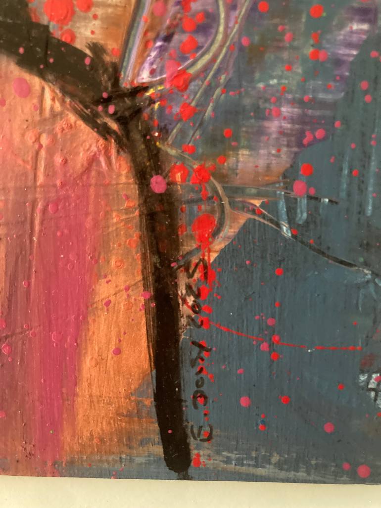Original Abstract Expressionism Abstract Painting by Eric Doisy