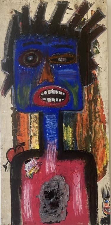 Original Abstract Expressionism Abstract Painting by Eric Doisy