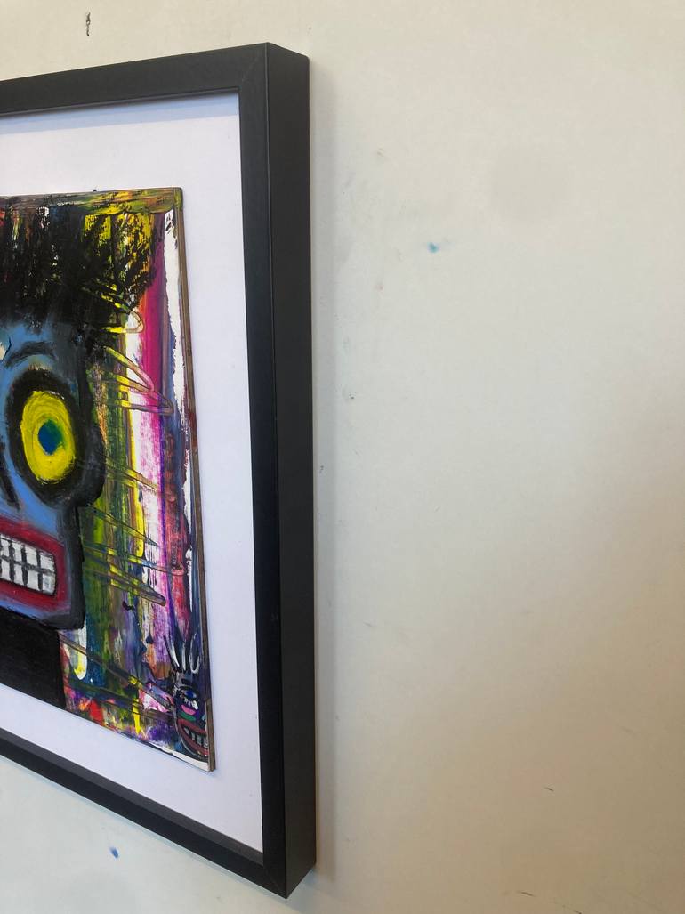 Original Abstract Expressionism Abstract Painting by Eric Doisy