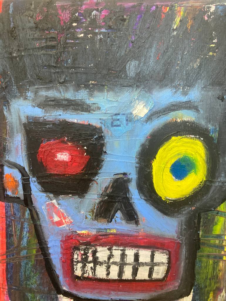 Original Abstract Expressionism Abstract Painting by Eric Doisy