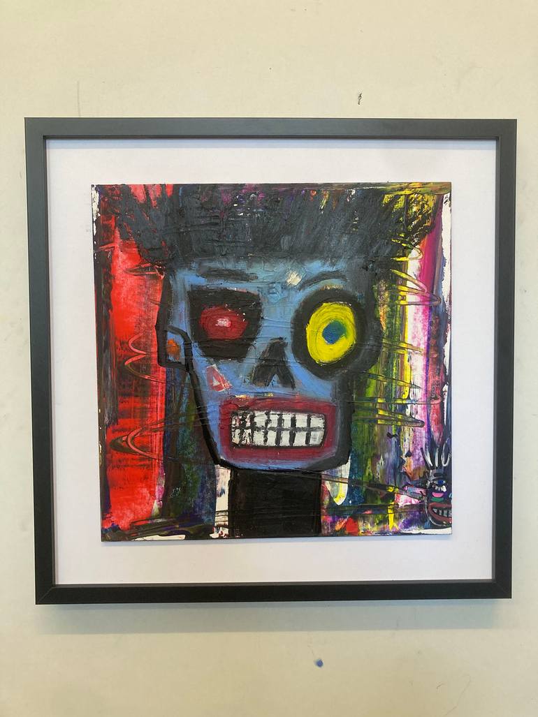 Original Abstract Expressionism Abstract Painting by Eric Doisy