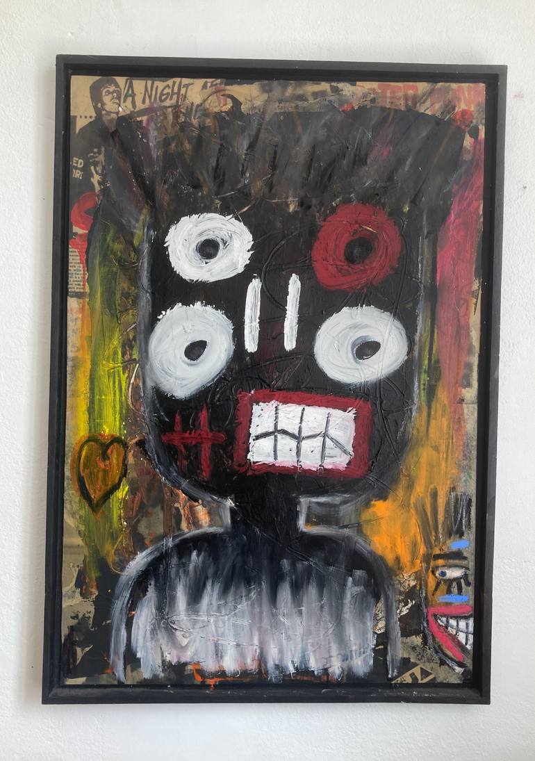 Original Abstract Expressionism Abstract Painting by Eric Doisy
