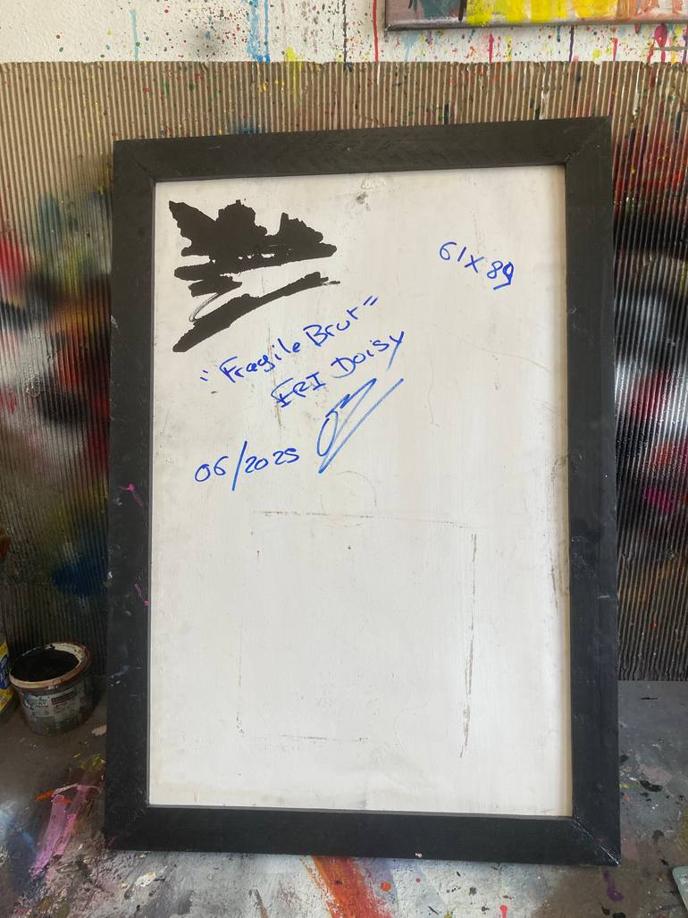 Original Abstract Expressionism Abstract Painting by Eric Doisy