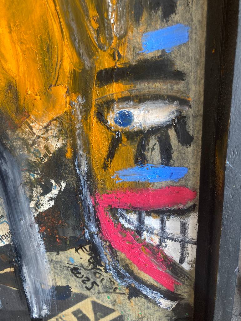 Original Abstract Expressionism Abstract Painting by Eric Doisy