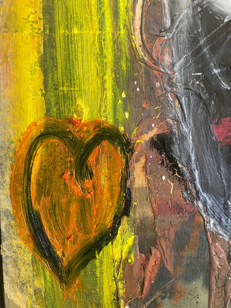 Original Abstract Expressionism Abstract Painting by Eric Doisy