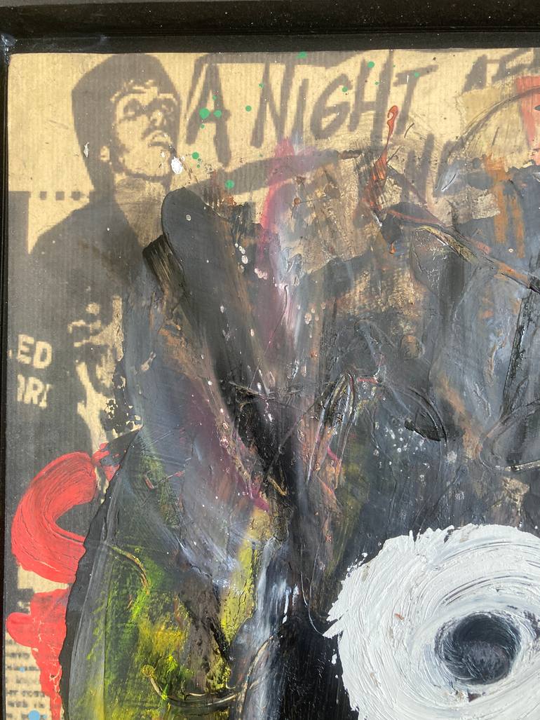Original Abstract Expressionism Abstract Painting by Eric Doisy
