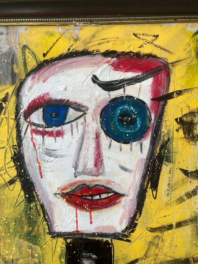 Original Abstract Expressionism Abstract Painting by Eric Doisy