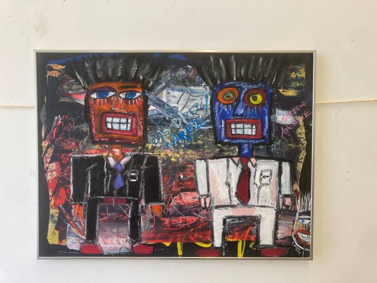 Original Abstract Expressionism Abstract Painting by Eric Doisy