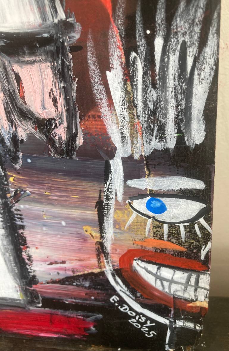 Original Abstract Expressionism Abstract Painting by Eric Doisy