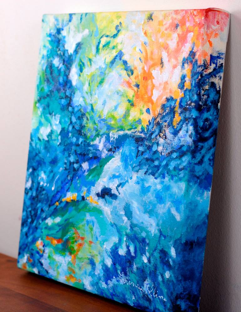 Original Abstract Painting by Zarina Tollini