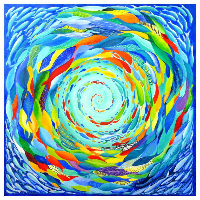 Spiral Painting By Zarina Tollini Saatchi Art   7358352 HSC00001 7 