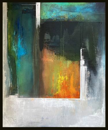 Original Contemporary Abstract Painting by James Rooney