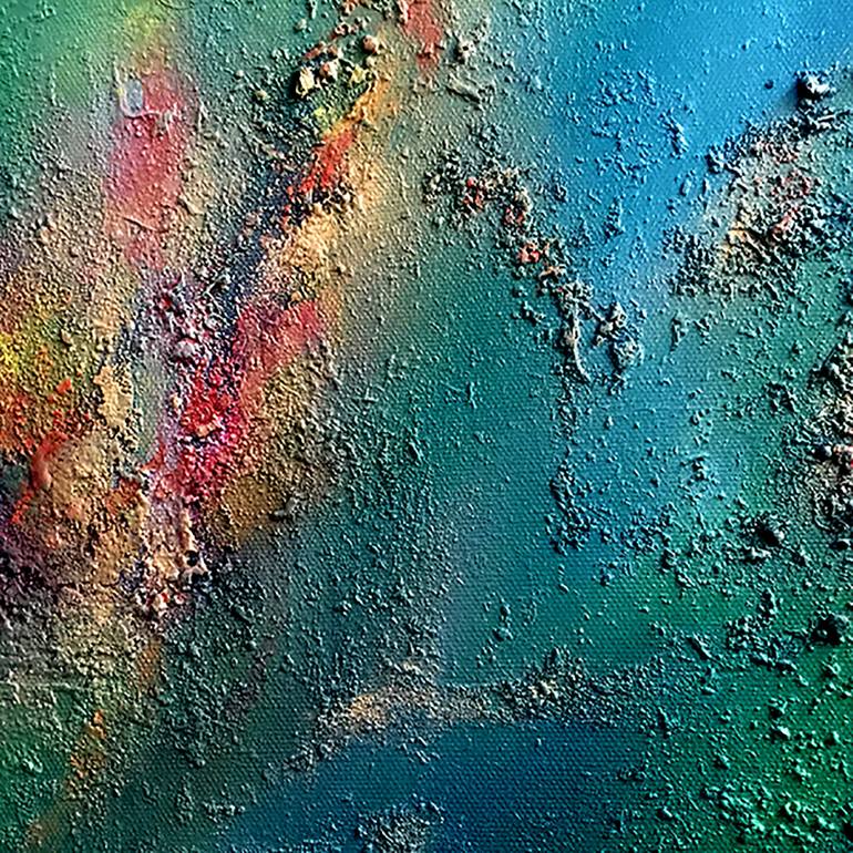 Original Abstract Expressionism Abstract Painting by James Rooney