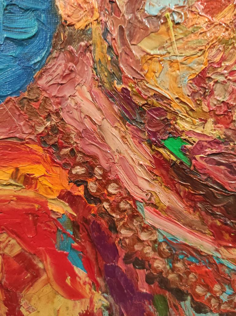 Original Expressionism People Painting by Andrew Brazhnik