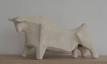 Original Art Deco Animal Sculpture by Mira Kosta