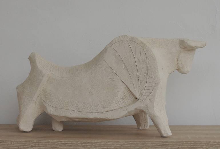 Original Art Deco Animal Sculpture by Mira Kosta