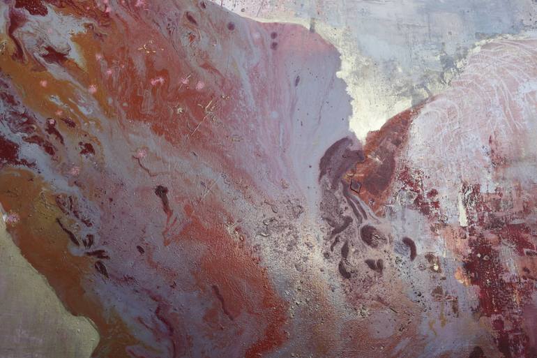 Original Abstract Expressionism Abstract Painting by Gabriela Aguerrea