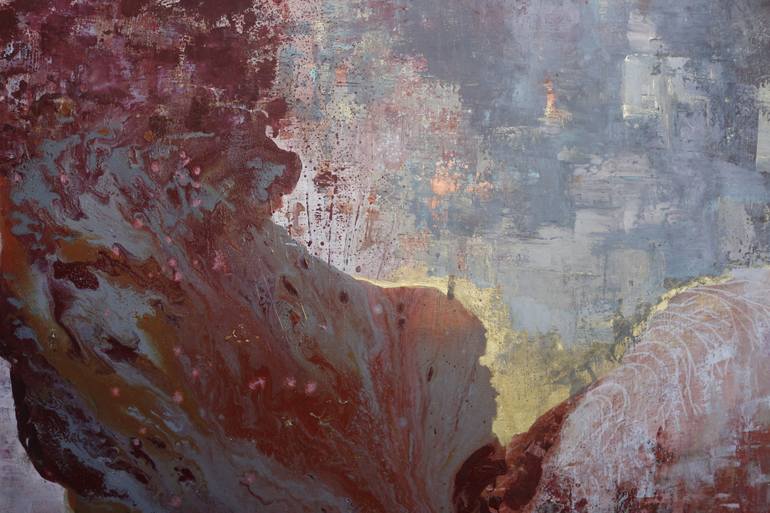 Original Abstract Expressionism Abstract Painting by Gabriela Aguerrea