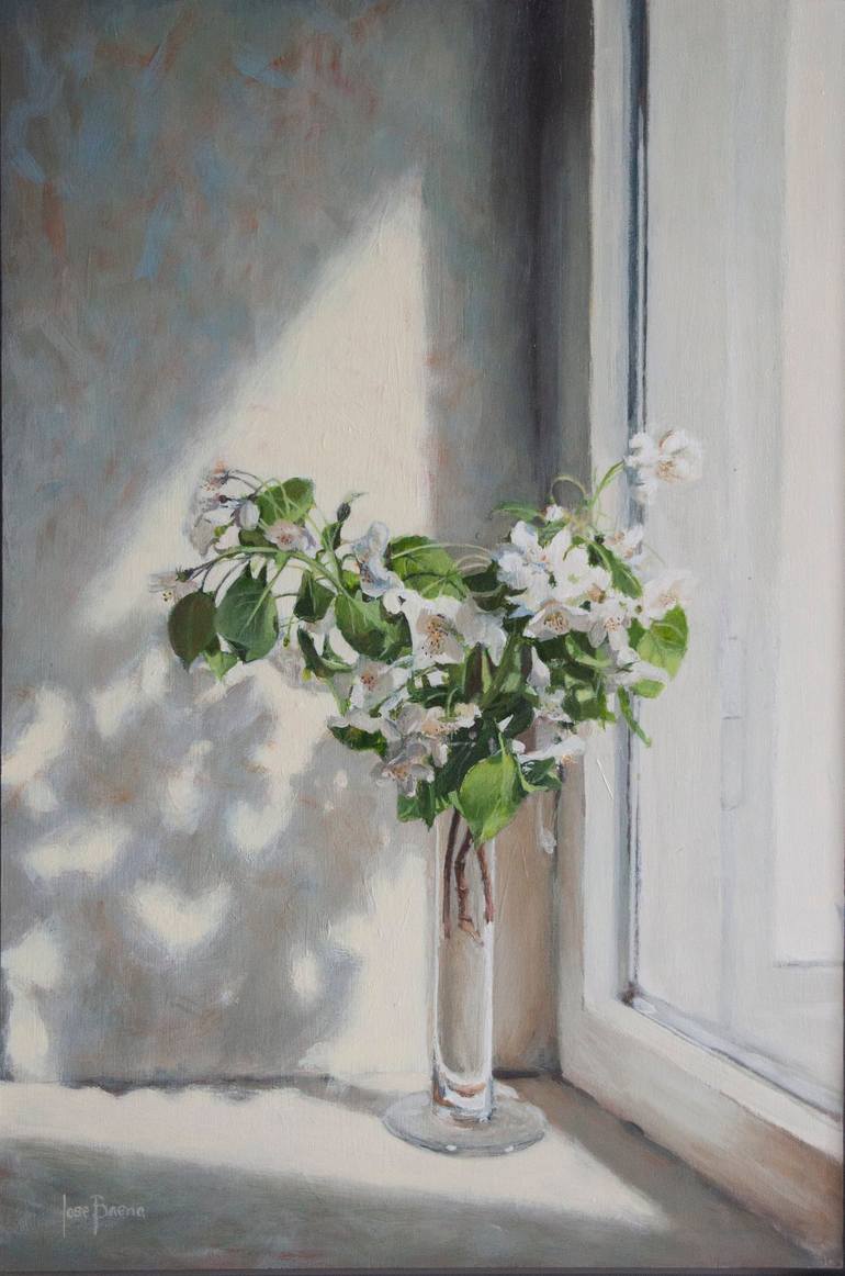 That warm corner Painting by Jose Baena Roca | Saatchi Art