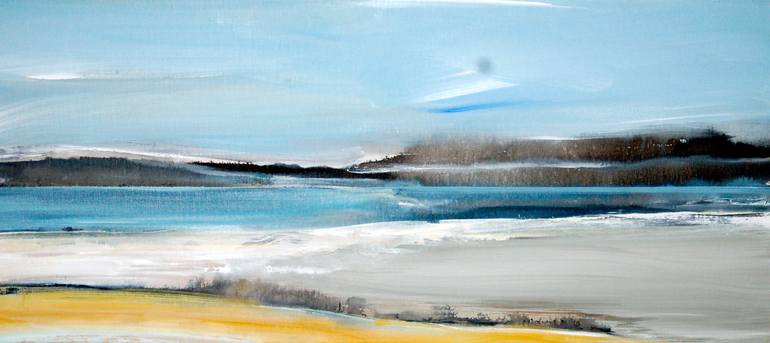 Original Abstract Expressionism Abstract Painting by Deborah Brenner