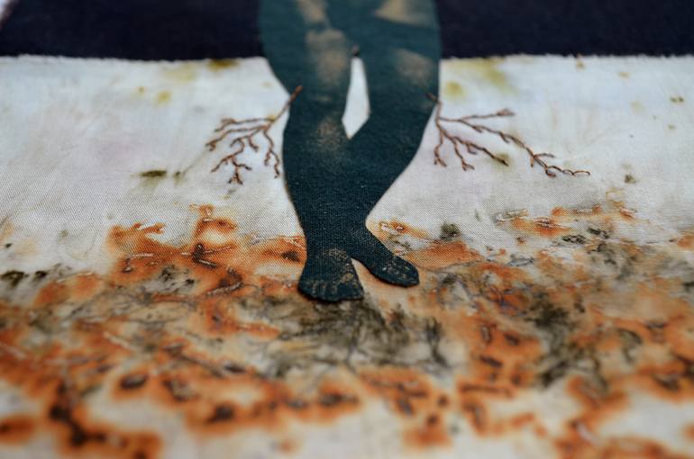 Original Illustration Body Collage by Erika Lujano