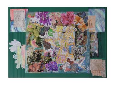 Print of Botanic Collage by Parul Mehra