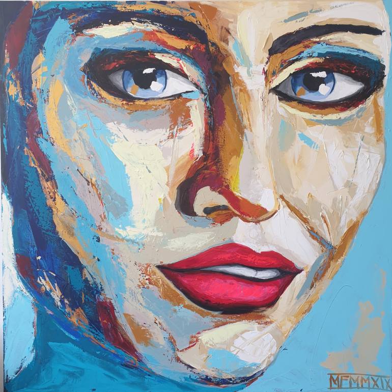 Miranda Painting by Mia F rm Saatchi Art