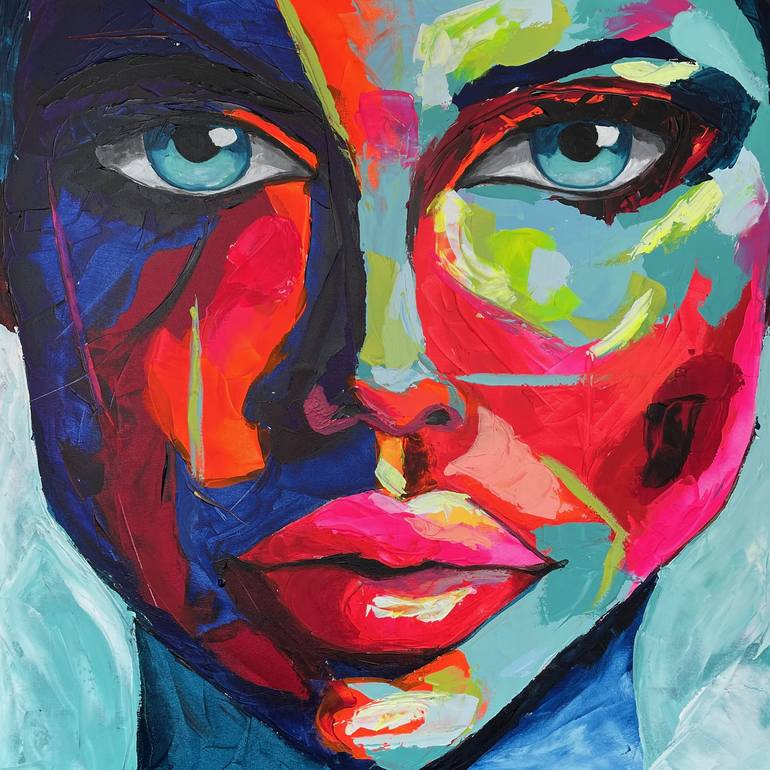 Jessica Painting by Mia Färm | Saatchi Art